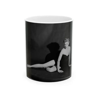 Carol Ohmart #29 (Vintage Female Icon) White Coffee Mug 11oz - Go Mug Yourself