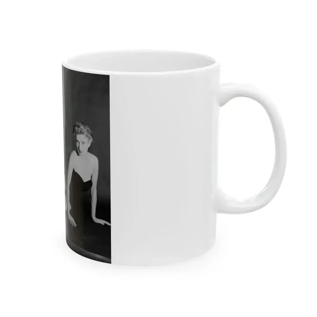 Carol Ohmart #29 (Vintage Female Icon) White Coffee Mug - Go Mug Yourself