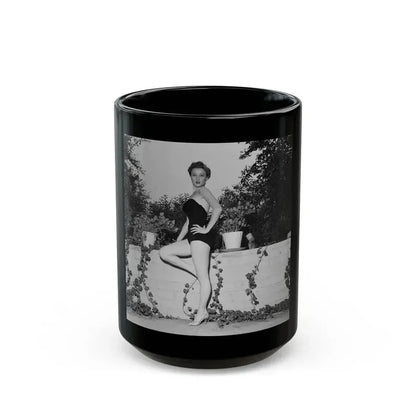 Carol Ohmart #31 (Vintage Female Icon) Black Coffee Mug 15oz - Go Mug Yourself
