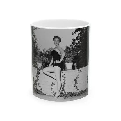 Carol Ohmart #31 (Vintage Female Icon) White Coffee Mug 11oz - Go Mug Yourself