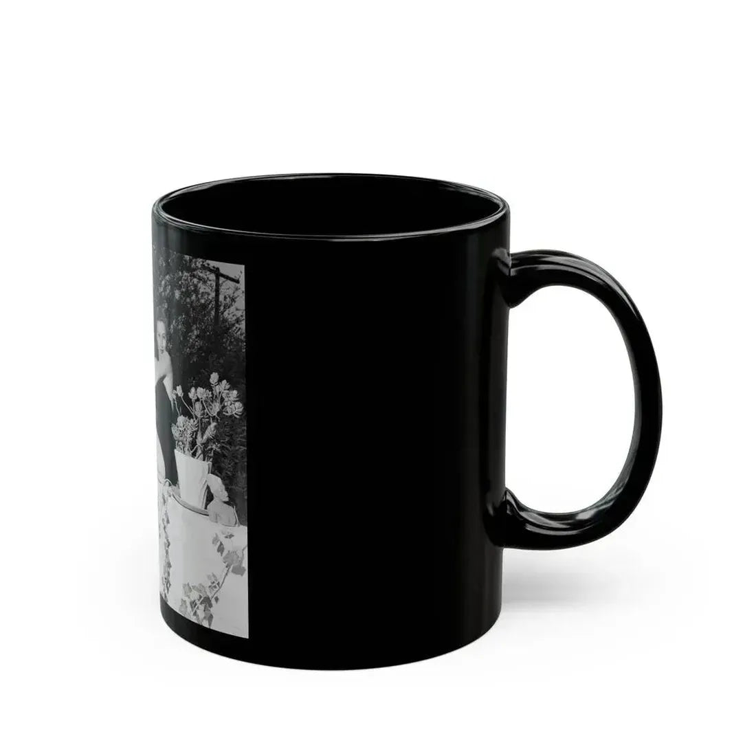 Carol Ohmart #32 (Vintage Female Icon) Black Coffee Mug - Go Mug Yourself