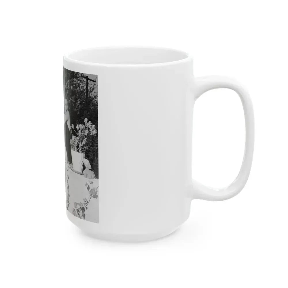 Carol Ohmart #32 (Vintage Female Icon) White Coffee Mug - Go Mug Yourself