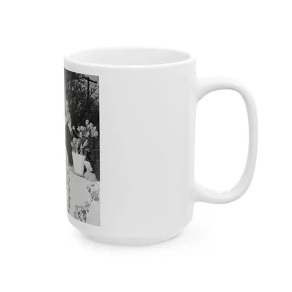 Carol Ohmart #32 (Vintage Female Icon) White Coffee Mug - Go Mug Yourself