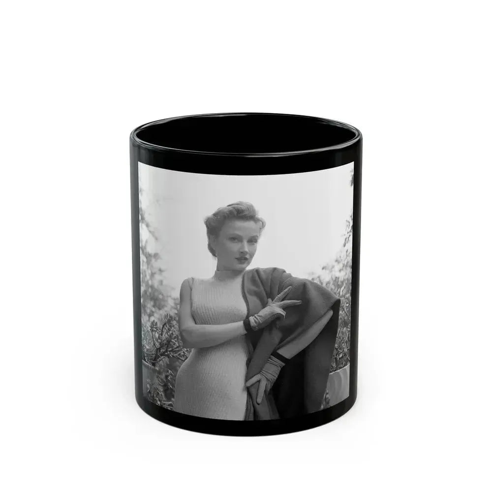 Carol Ohmart #34 (Vintage Female Icon) Black Coffee Mug 11oz - Go Mug Yourself
