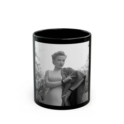 Carol Ohmart #34 (Vintage Female Icon) Black Coffee Mug 11oz - Go Mug Yourself