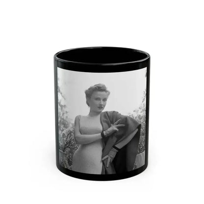 Carol Ohmart #34 (Vintage Female Icon) Black Coffee Mug 11oz - Go Mug Yourself