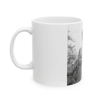 Carol Ohmart #34 (Vintage Female Icon) White Coffee Mug - Go Mug Yourself