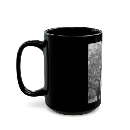 Carol Ohmart #35 (Vintage Female Icon) Black Coffee Mug - Go Mug Yourself