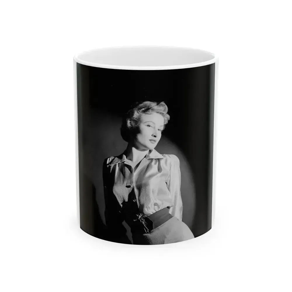 Carol Ohmart #38 (Vintage Female Icon) White Coffee Mug 11oz - Go Mug Yourself