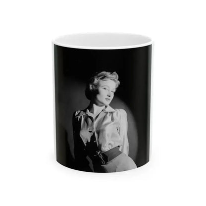 Carol Ohmart #38 (Vintage Female Icon) White Coffee Mug 11oz - Go Mug Yourself