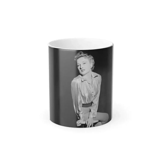 Carol Ohmart #39 (Vintage Female Icon) Color Changing Mug 11oz 11oz - Go Mug Yourself