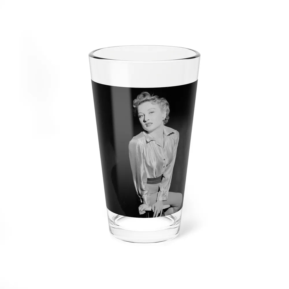 Carol Ohmart #39 (Vintage Female Icon) Pint Glass 16oz-16oz-Go Mug Yourself