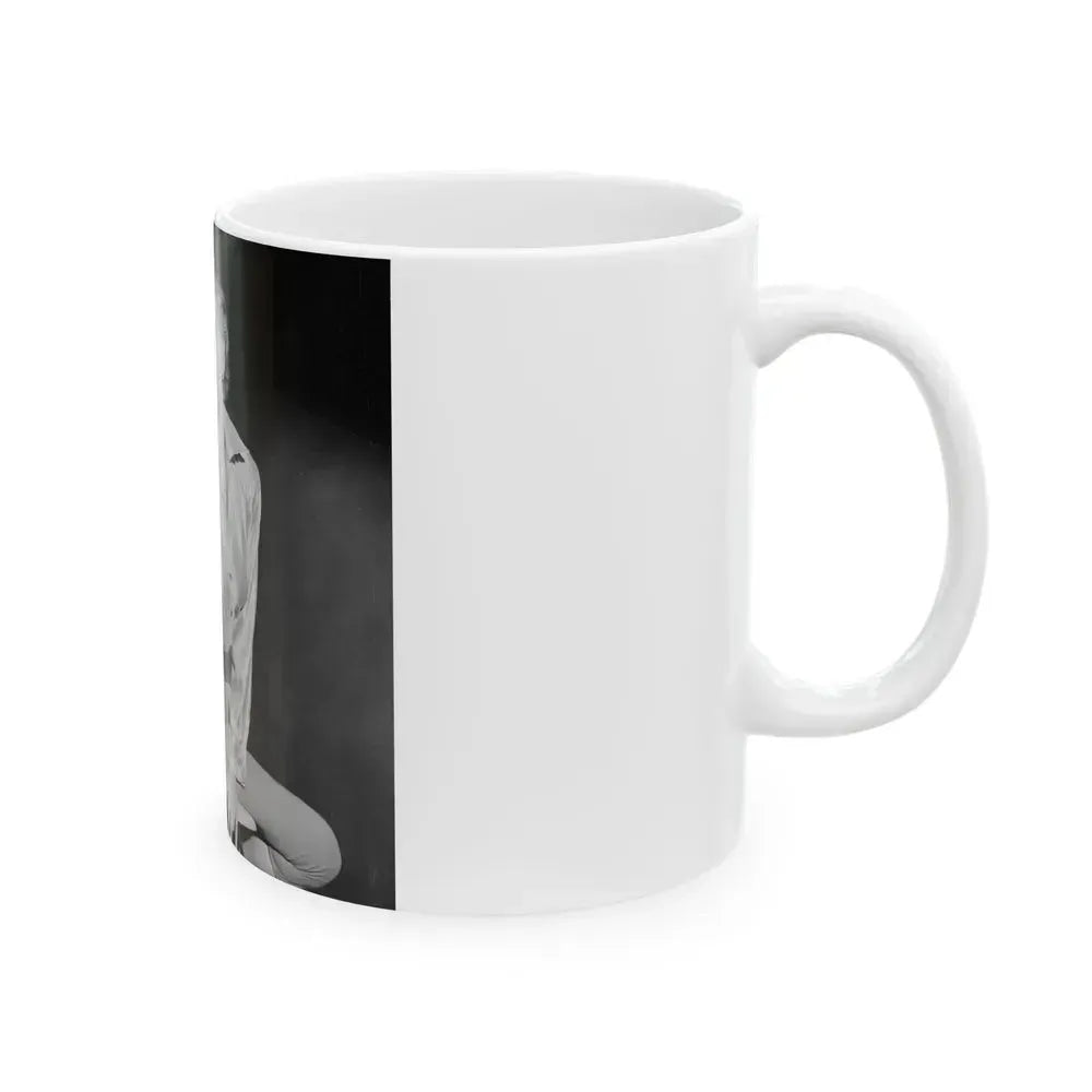 Carol Ohmart #39 (Vintage Female Icon) White Coffee Mug - Go Mug Yourself