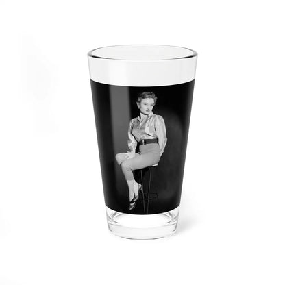 Carol Ohmart #40 (Vintage Female Icon) Pint Glass 16oz-16oz-Go Mug Yourself