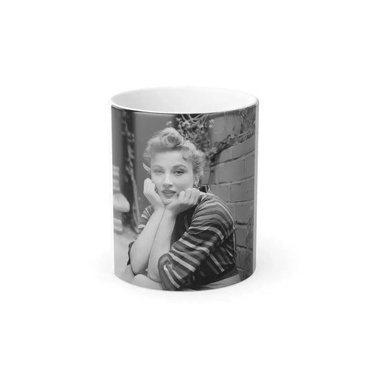 Carol Ohmart #41 (Vintage Female Icon) Color Changing Mug 11oz 11oz - Go Mug Yourself