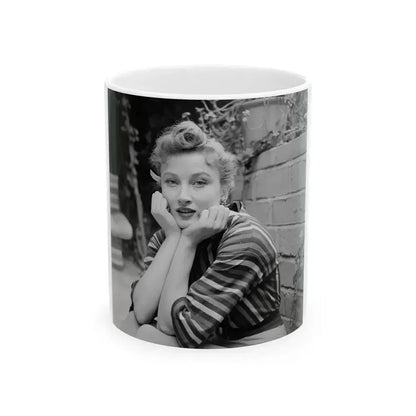 Carol Ohmart #41 (Vintage Female Icon) White Coffee Mug 11oz - Go Mug Yourself