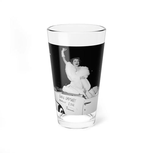 Carol Ohmart #43 (Vintage Female Icon) Pint Glass 16oz-16oz-Go Mug Yourself