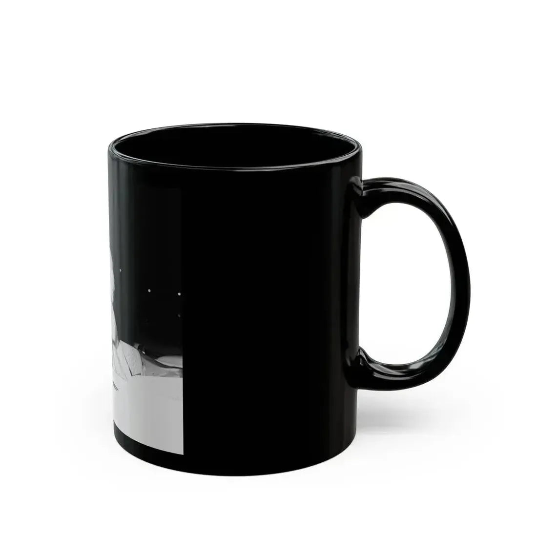 Carol Ohmart #44 (Vintage Female Icon) Black Coffee Mug - Go Mug Yourself