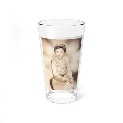 Carol Ohmart #48 (Vintage Female Icon) Pint Glass 16oz 16oz - Go Mug Yourself