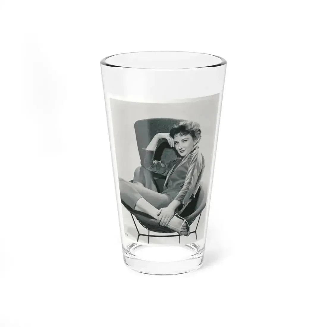 Carol Ohmart #52 (Vintage Female Icon) Pint Glass 16oz 16oz - Go Mug Yourself