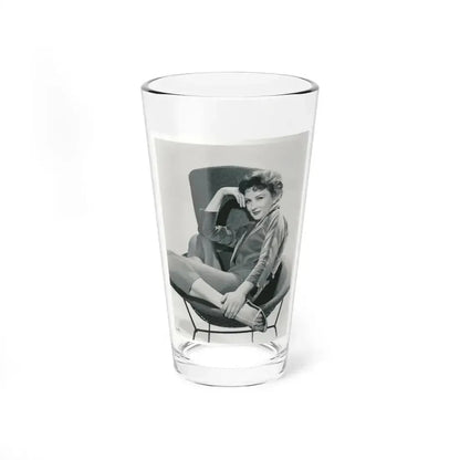 Carol Ohmart #52 (Vintage Female Icon) Pint Glass 16oz 16oz - Go Mug Yourself