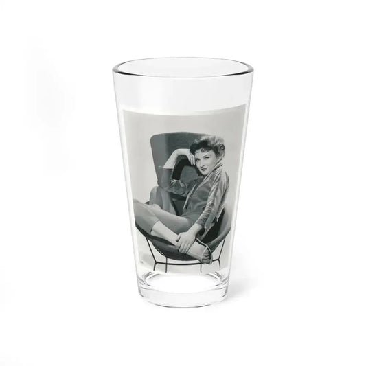 Carol Ohmart #52 (Vintage Female Icon) Pint Glass 16oz 16oz - Go Mug Yourself