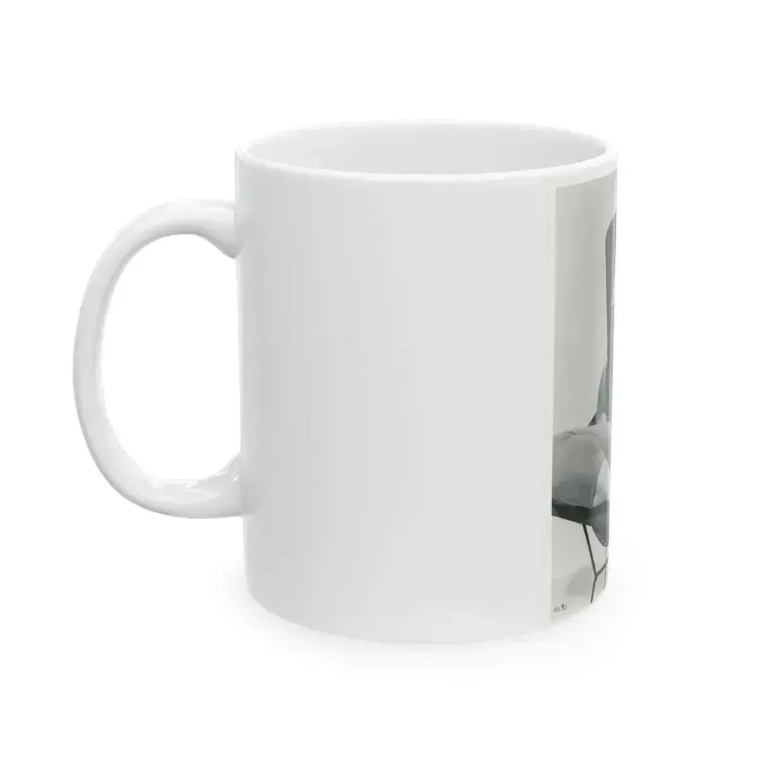 Carol Ohmart #52 (Vintage Female Icon) White Coffee Mug - Go Mug Yourself