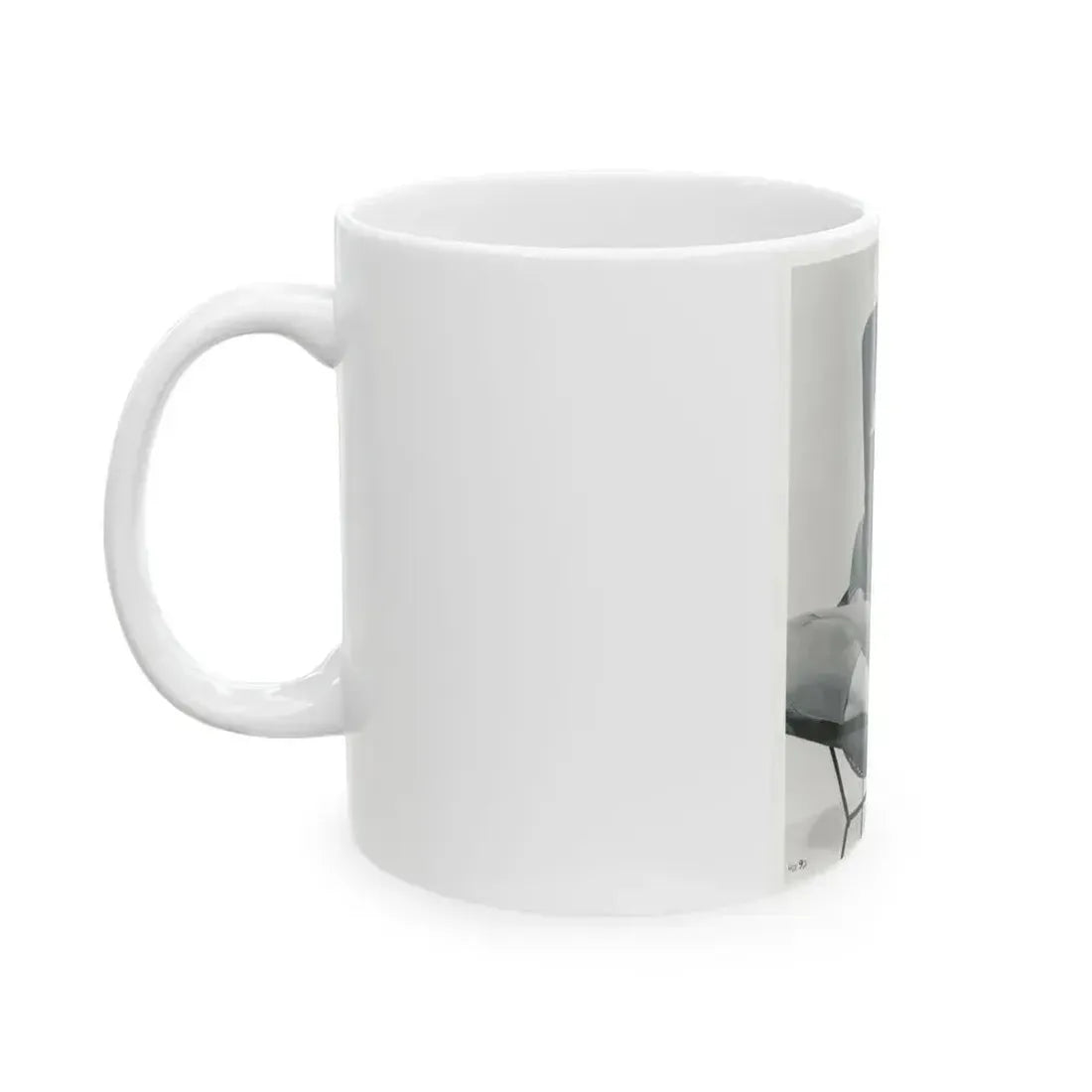 Carol Ohmart #52 (Vintage Female Icon) White Coffee Mug - Go Mug Yourself