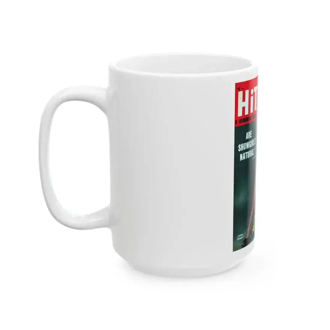 Carol Ohmart #53 - Mag. Cover (Vintage Female Icon) White Coffee Mug - Go Mug Yourself