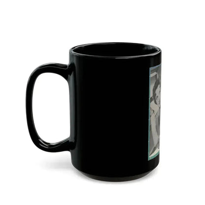 Carol Ohmart #54 - Paramount Trade Add (Vintage Female Icon) Black Coffee Mug - Go Mug Yourself
