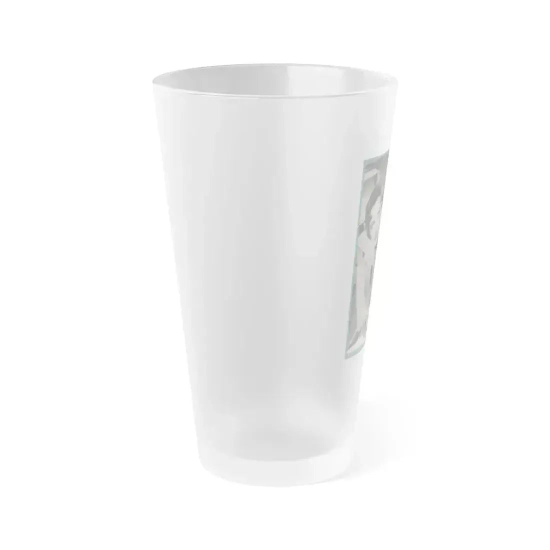 Carol Ohmart #54 - Paramount Trade Add (Vintage Female Icon) Frosted Pint Glass 16oz - Go Mug Yourself