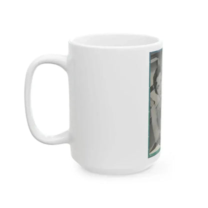 Carol Ohmart #54 - Paramount Trade Add (Vintage Female Icon) White Coffee Mug - Go Mug Yourself
