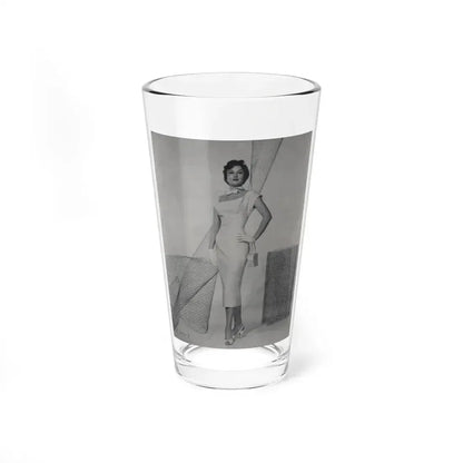 Carol Ohmart #58 - Page 1, Photo 2 of 4 Cropped from International Photographer Mag. June '55 (Vintage Female Icon) Pint Glass 16oz 16oz - Go Mug Yourself