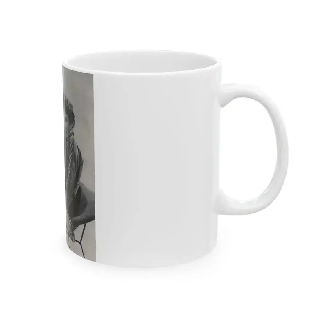 Carol Ohmart #60 - Page 1, Photo 4 of 4 Cropped from International Photographer Mag. June '55 (Vintage Female Icon) White Coffee Mug - Go Mug Yourself