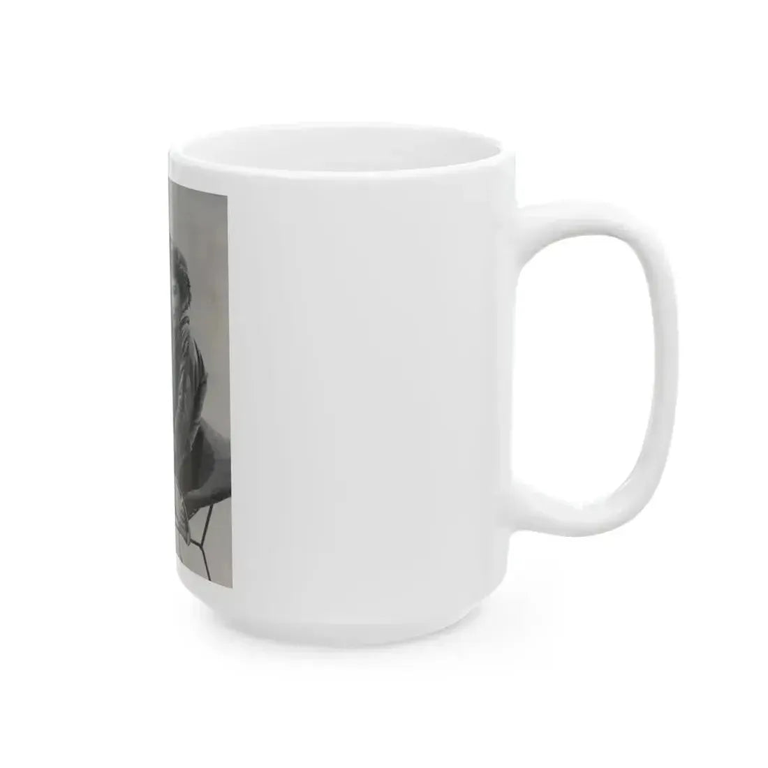 Carol Ohmart #60 - Page 1, Photo 4 of 4 Cropped from International Photographer Mag. June '55 (Vintage Female Icon) White Coffee Mug - Go Mug Yourself