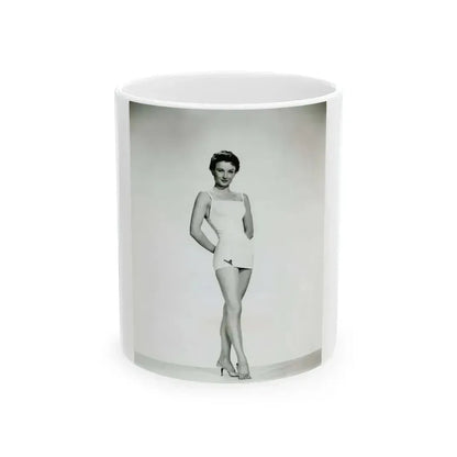 Carol Ohmart #62 (Vintage Female Icon) White Coffee Mug 11oz - Go Mug Yourself