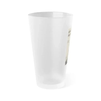 Carol Ohmart #63 - Pages 1 of 3 with, 1 B&W Photo & Caption from Foto-rama Digest Mag. February '56 (Vintage Female Icon) Frosted Pint Glass 16oz - Go Mug Yourself