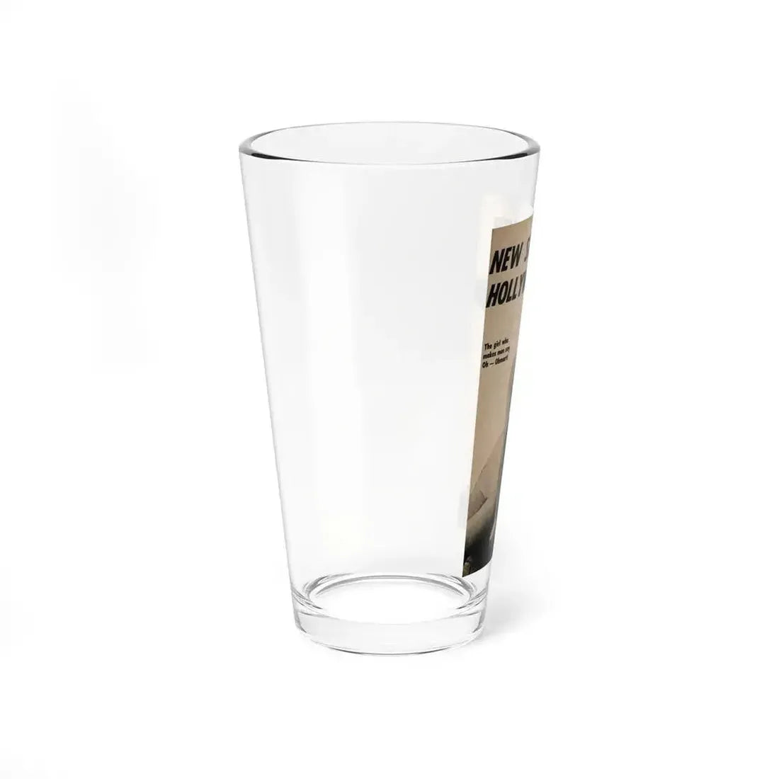 Carol Ohmart #63 - Pages 1 of 3 with, 1 B&W Photo & Caption from Foto-rama Digest Mag. February '56 (Vintage Female Icon) Pint Glass 16oz - Go Mug Yourself