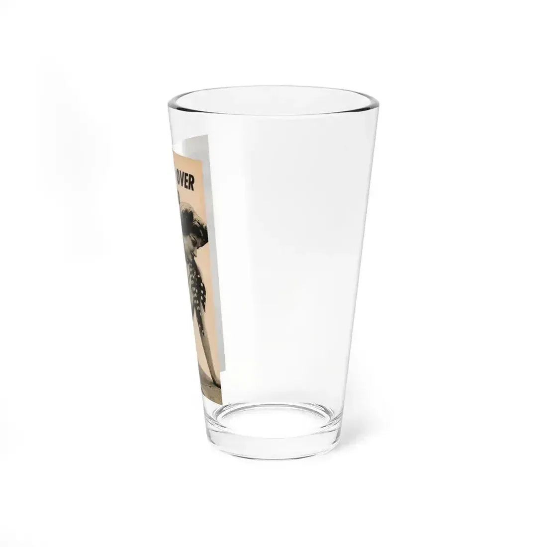 Carol Ohmart #63 - Pages 1 of 3 with, 1 B&W Photo & Caption from Foto-rama Digest Mag. February '56 (Vintage Female Icon) Pint Glass 16oz - Go Mug Yourself