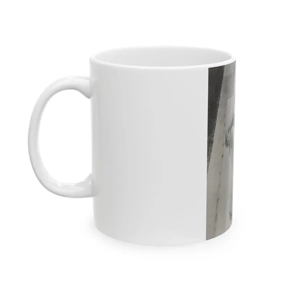 Carol Ohmart #65 - Negative Struck B&W 8x10 50's Era Pin-Up Photo High Quality Re-Print (Vintage Female Icon) White Coffee Mug - Go Mug Yourself