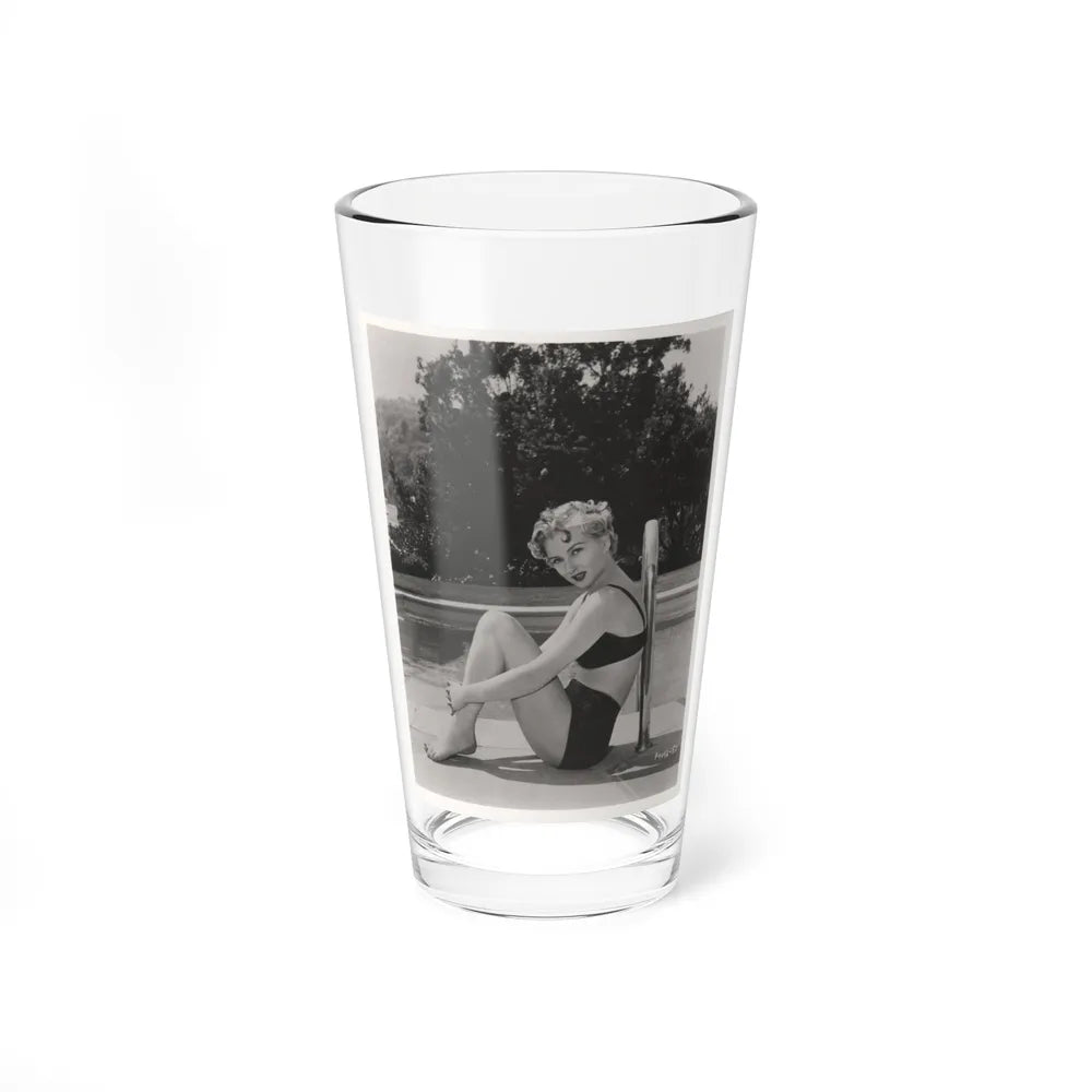 Carol Ohmart #66 - 50's Era Pin-Up Photo High Quality Re-Print (Vintage Female Icon) Pint Glass 16oz-16oz-Go Mug Yourself