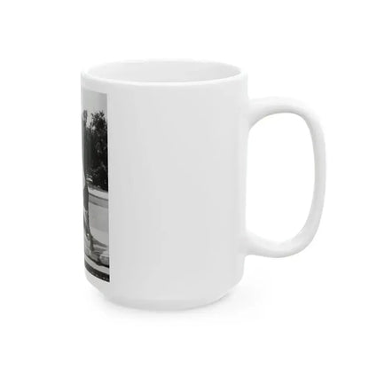 Carol Ohmart #67 (Vintage Female Icon) White Coffee Mug - Go Mug Yourself