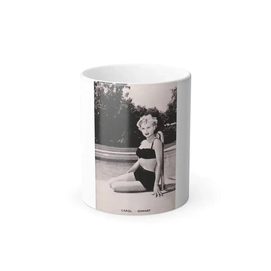 Carol Ohmart #68 (Vintage Female Icon) Color Changing Mug 11oz 11oz - Go Mug Yourself