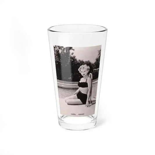 Carol Ohmart #68 (Vintage Female Icon) Pint Glass 16oz 16oz - Go Mug Yourself
