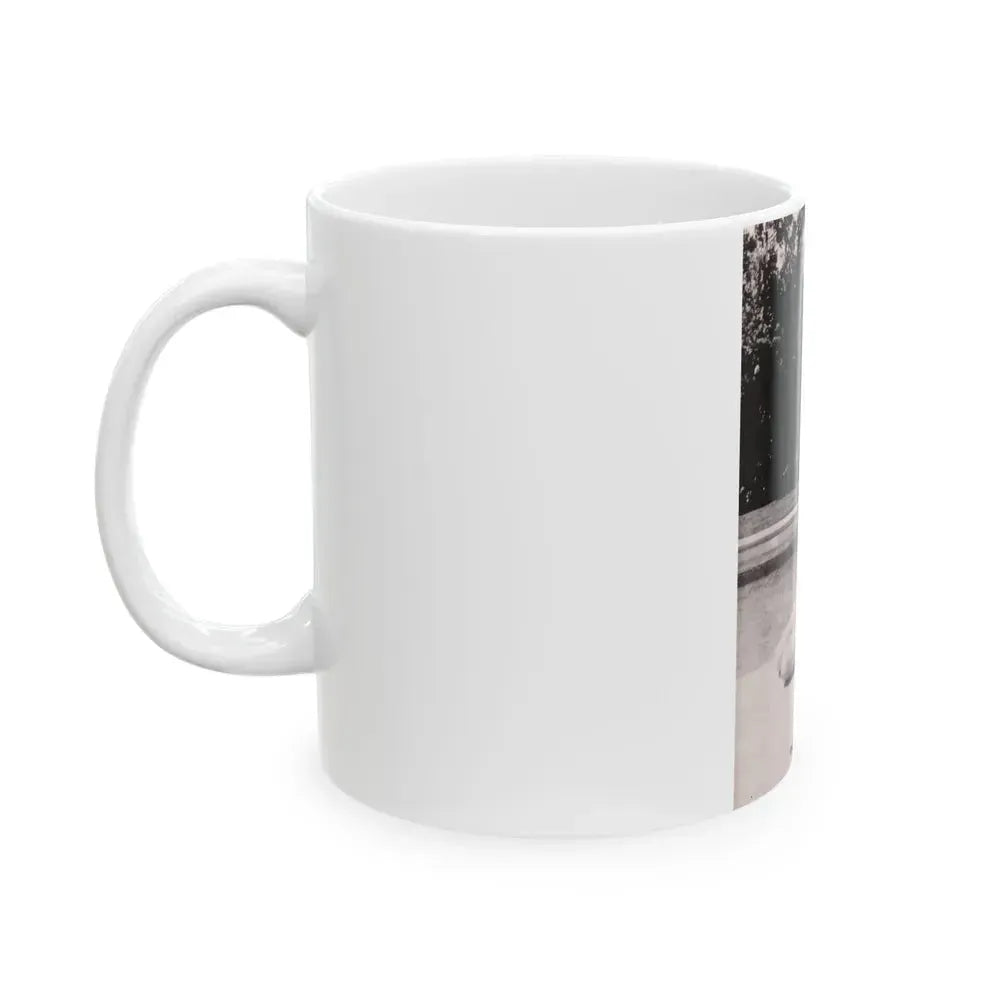 Carol Ohmart #68 (Vintage Female Icon) White Coffee Mug - Go Mug Yourself