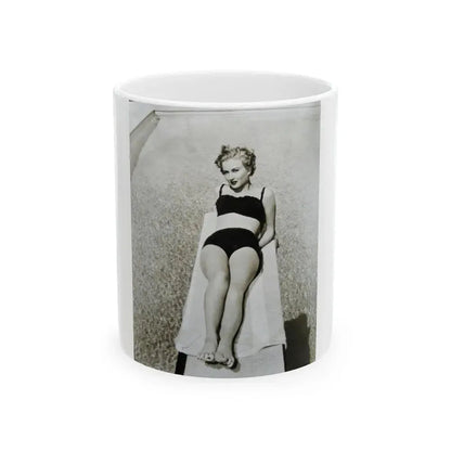 Carol Ohmart #69 (Vintage Female Icon) White Coffee Mug 11oz - Go Mug Yourself