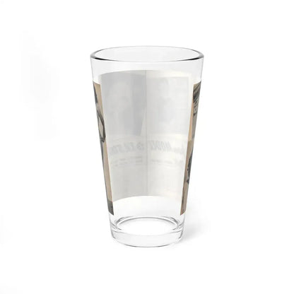 Carol Ohmart #75 - Pages 1 & 2 of 2 with, Carol+5 B&W Photos including 2 Mag. Covers & Brief Article from Famous MODELS Mag. March-April '51 (Vintage Female Icon) Pint Glass 16oz - Go Mug Yourself