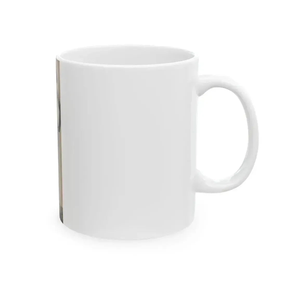 Carol Ohmart #80 - Pages 2 of 2 Photo 2 cropped from Famous MODELS Mag. March-April '51 (Vintage Female Icon) White Coffee Mug - Go Mug Yourself