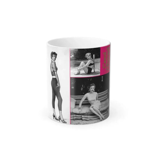 Carol Ohmart #81 (Vintage Female Icon) Color Changing Mug 11oz 11oz - Go Mug Yourself