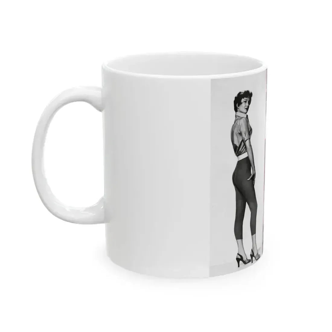 Carol Ohmart #81 (Vintage Female Icon) White Coffee Mug - Go Mug Yourself